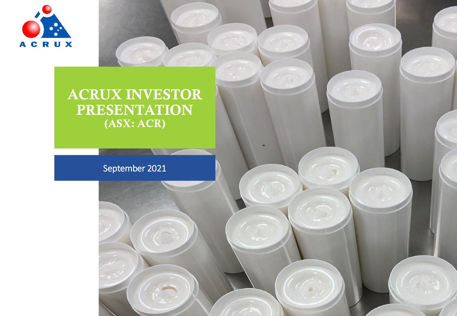 Investor Centre Acrux Investor Centre Acrux